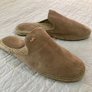 Michael Kors Hasting Suede Espadrille Slide